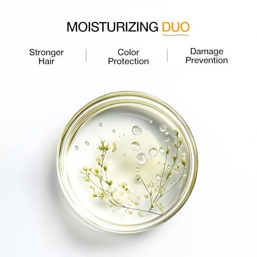 Moisturizing Shampoo and Conditioner Set Sulfate Paraben Dye Free 10.1 Fl Oz x 2 G68230