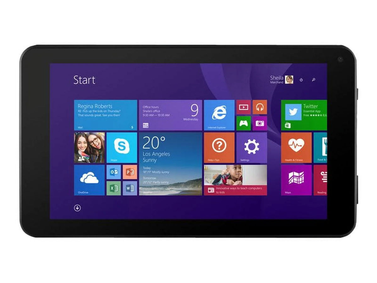 7" Black Tablet E518616