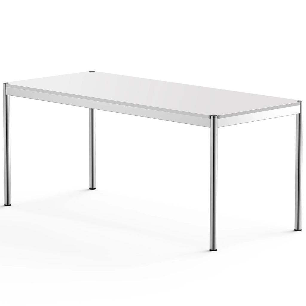 68.8-Inch White Computer Desk E229