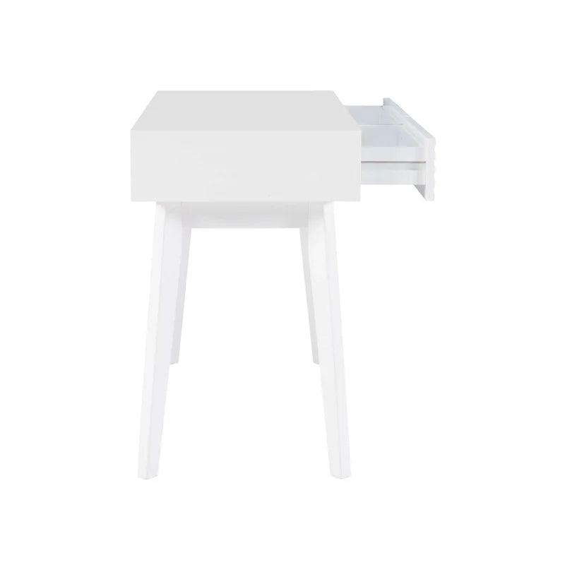 White 2 Drawer Desk or Console A73161