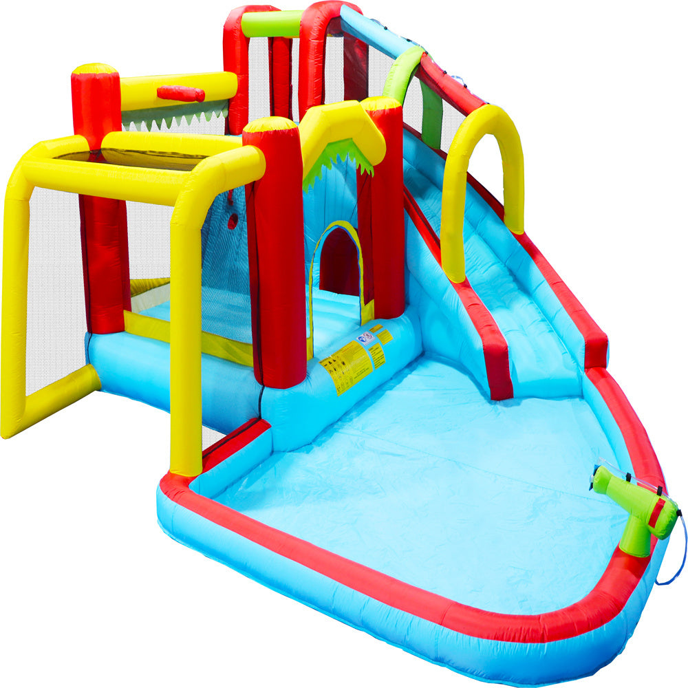 Inflatable Water Slide 7 in 1 Bounce House with Blower F750197