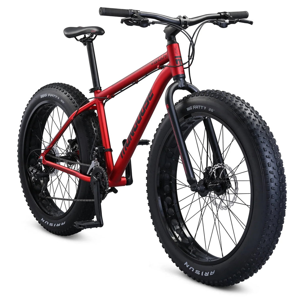 Red 26-Inch Fat Tire Mountain Bike R2066
