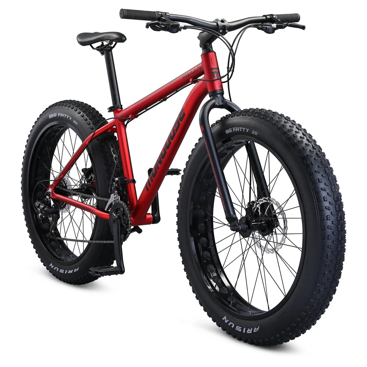 Red 26-Inch Fat Tire Mountain Bike R2066