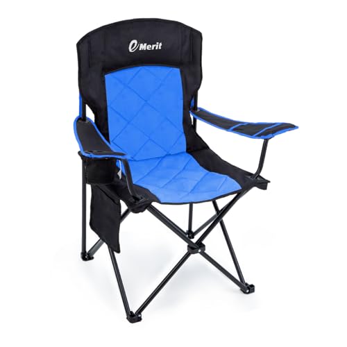 Oversized Padded Camping Chair with Arms M98201