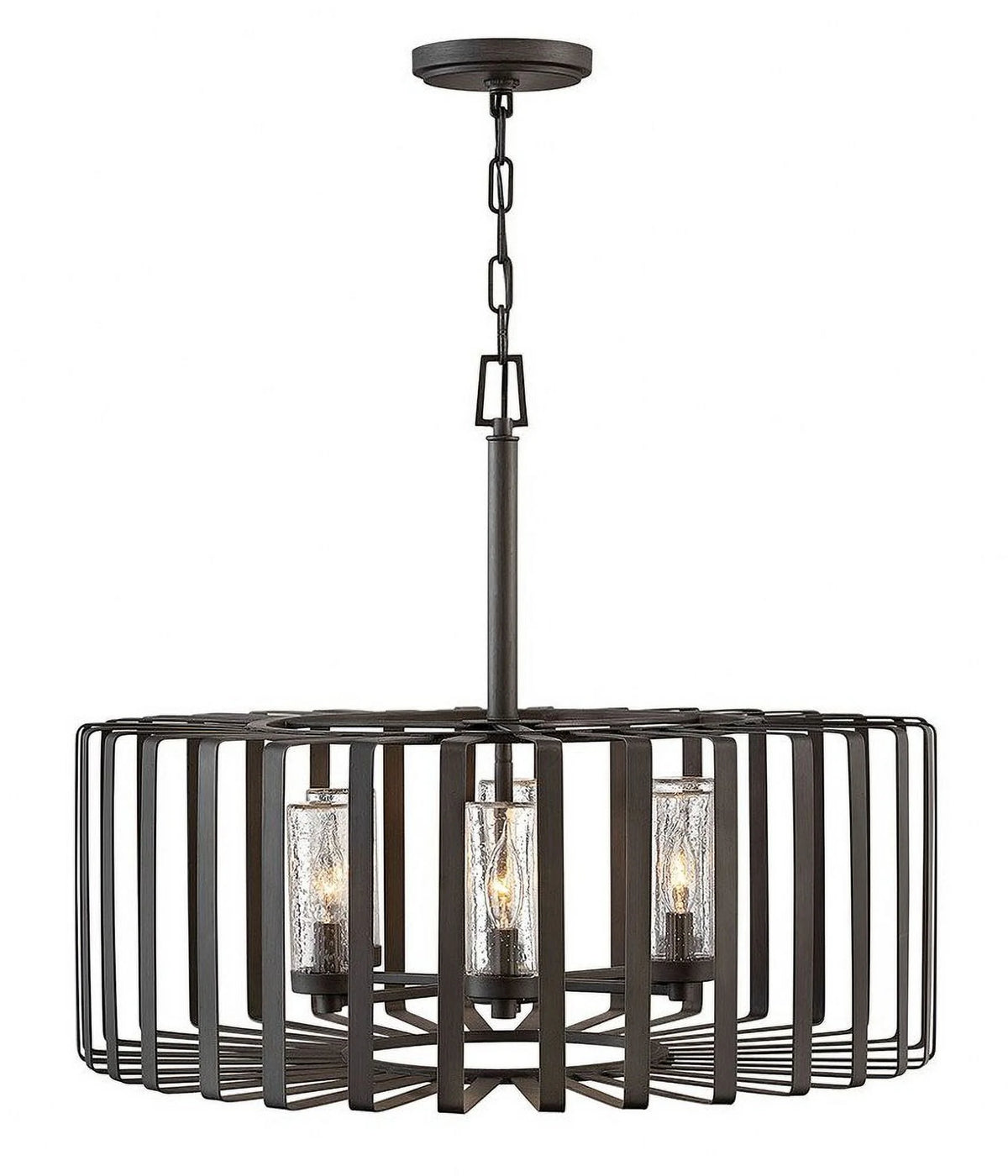 6 Light Outdoor Chandelier 28.25 inches Wide M67245