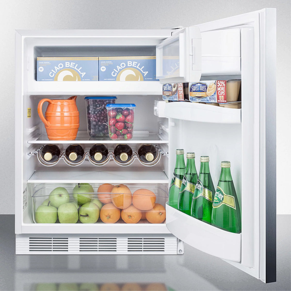 Built-in Undercounter Refrigerator-Freezer L46288