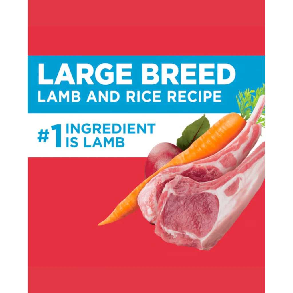 Large Breed Adult Dry Dog Food Lamb & Rice S648927