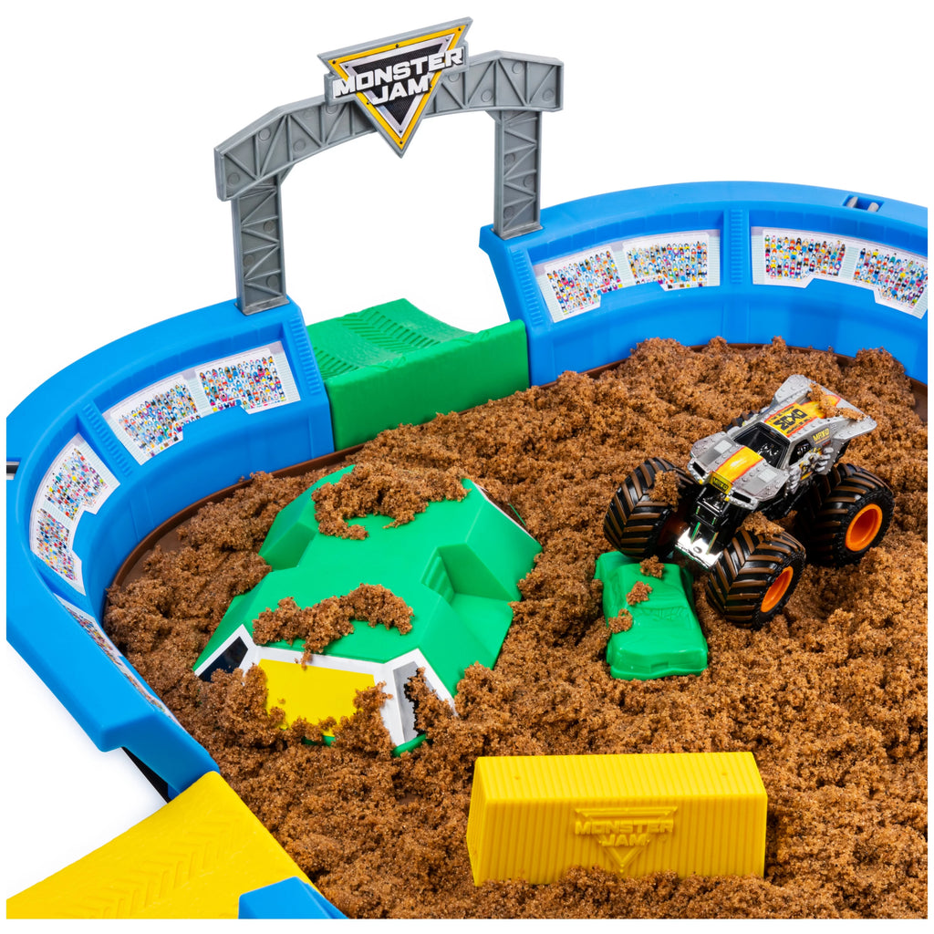 24-Inch Playset with 2lbs of Monster Dirt and 1:64 Scale Die-Cast Truck D46669