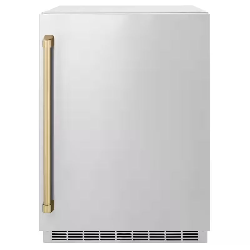 24 in. Single Zone Beverage Fridge with Stainless Door N7113
