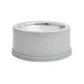Stainless-Steel Grey Dog Bowl X496