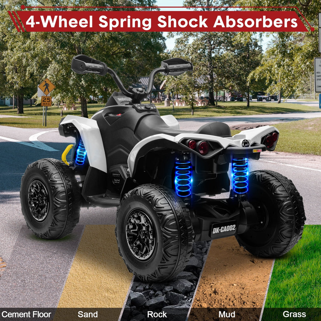 24V 4 Wheeler ATV with 2 Seater H542273