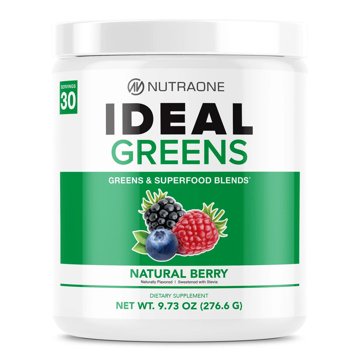 Natural Berry Greens Powder Supplement 30 Servings O506
