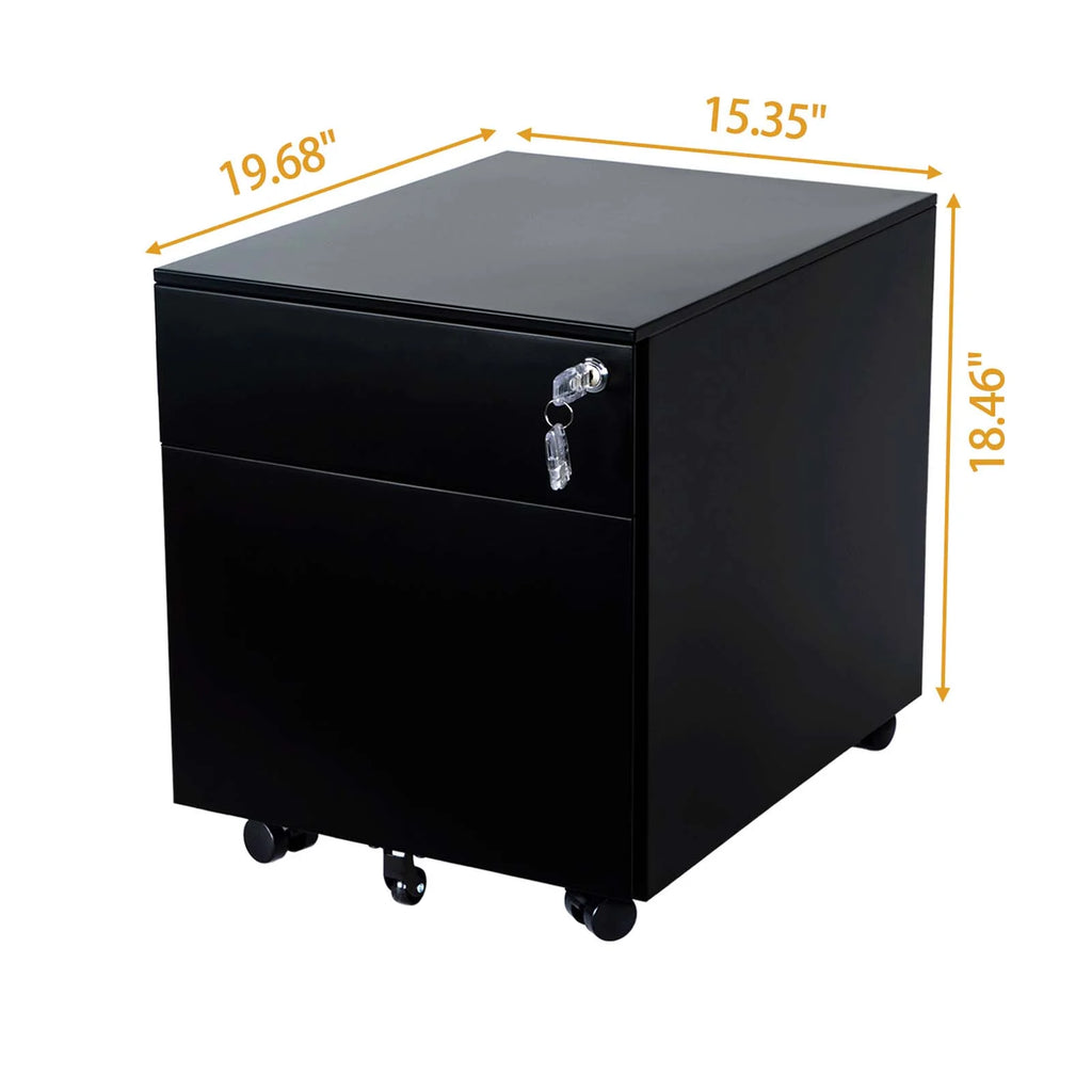2-Drawer Mobile File Cabinet N790335