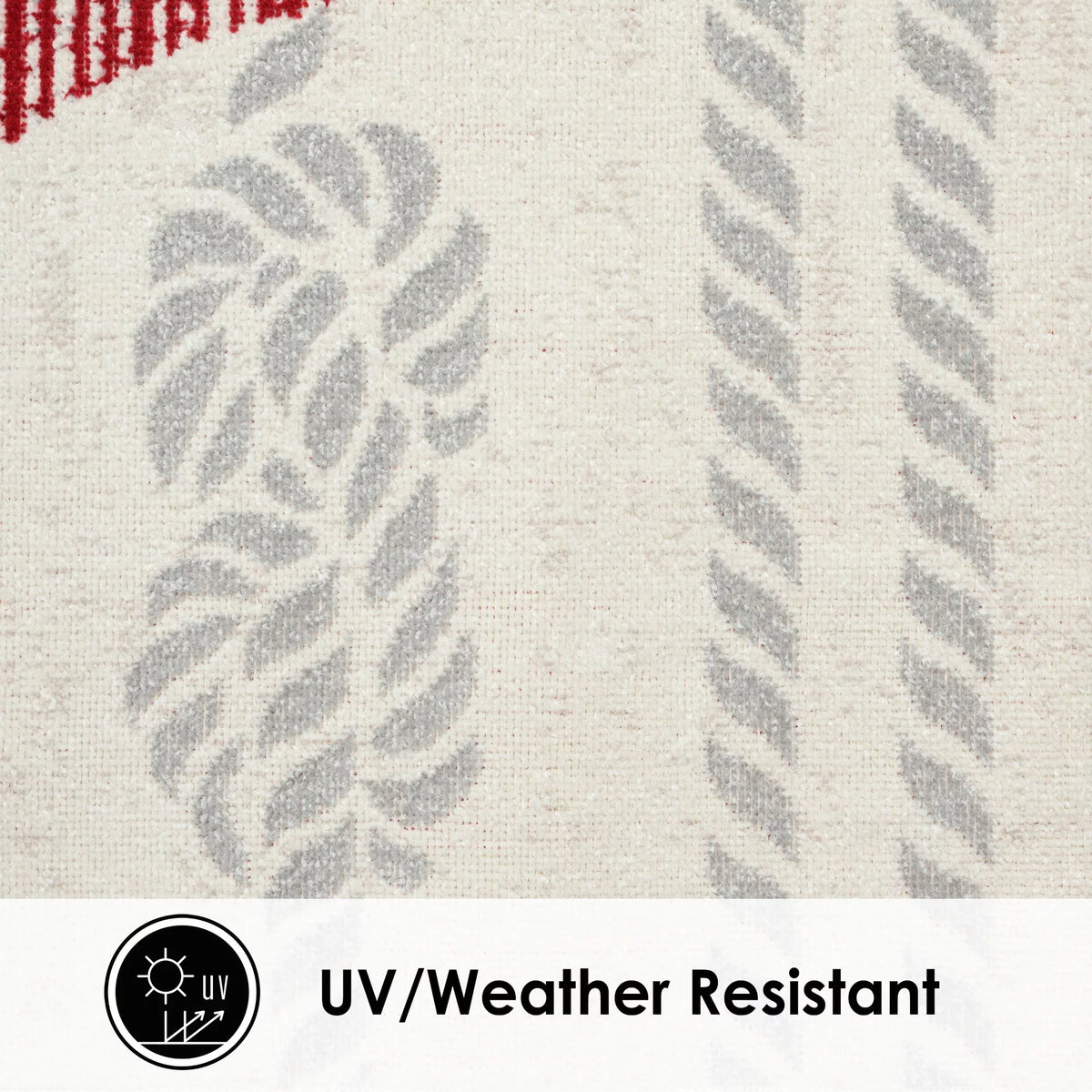 Ivory/Grey Indoor/Outdoor Area Rug X4507