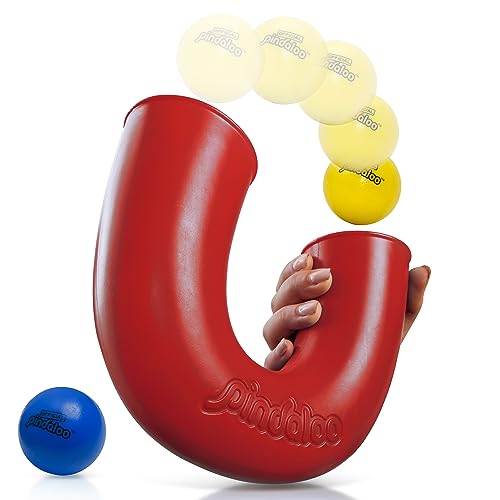 Skill Game Toy with 2 Balls Blue Q858