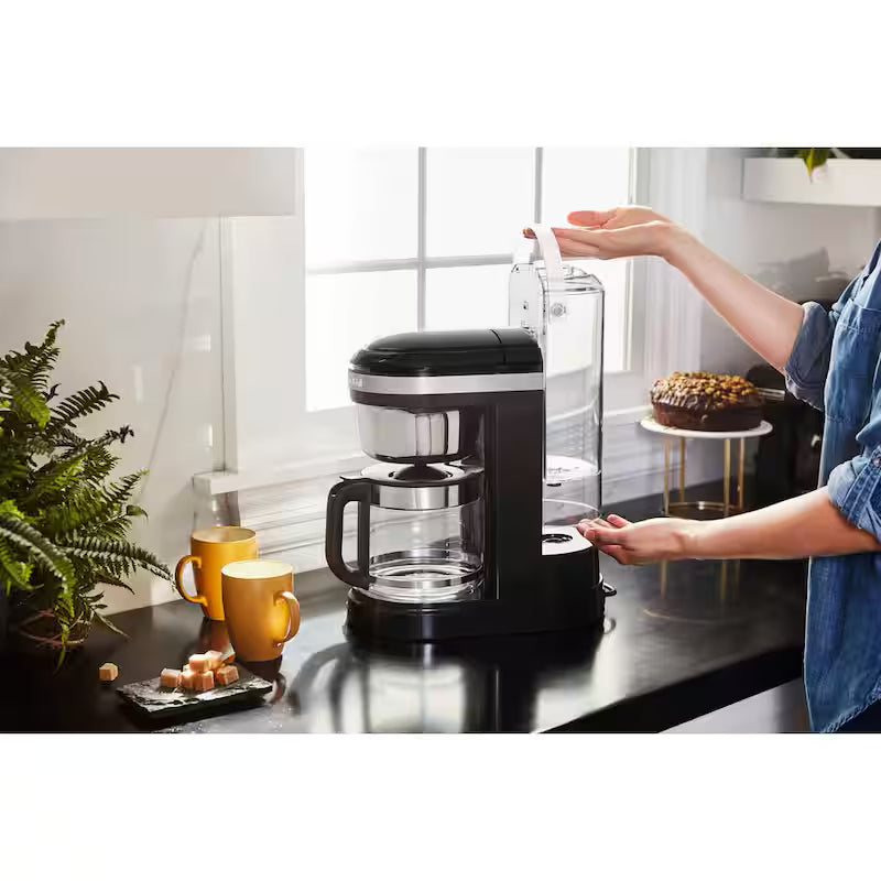 Onyx Black 12-Cup Drip Coffee Maker Y22090