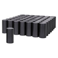 Black Tall Cylinder Nut Cover 60 Pack U899