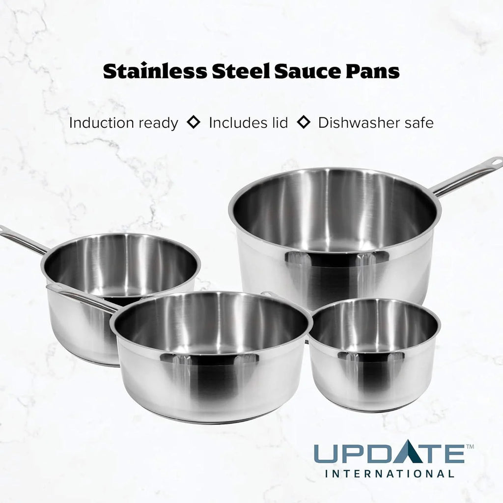 Sauce Pan, 4.5 Quart, Silver V9130