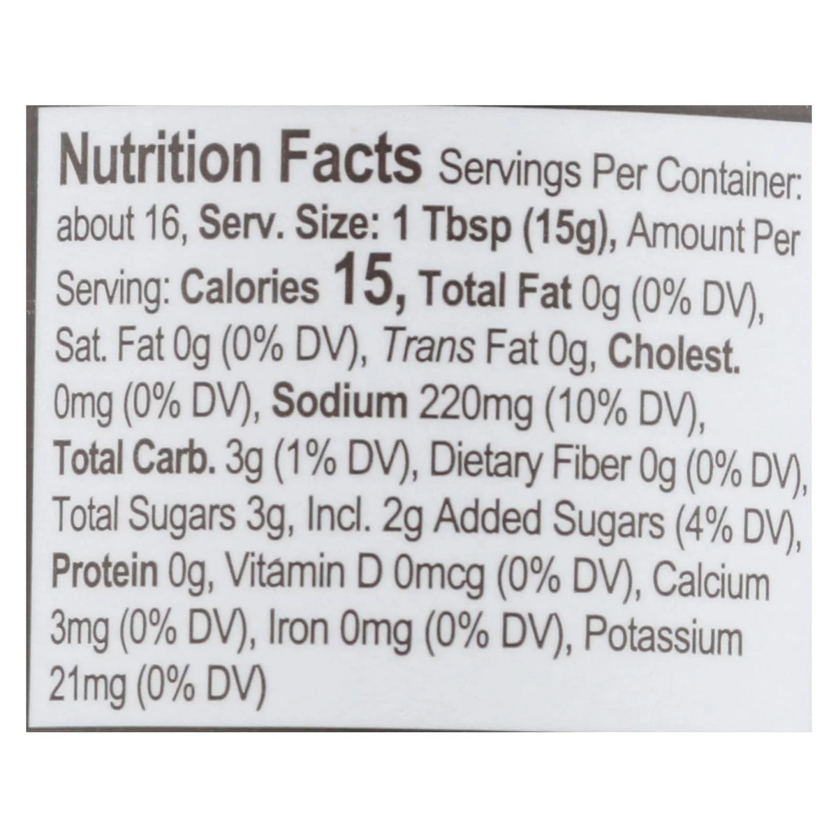 No Soy Teriyaki Sauce And Marinade, 8.5 Oz X9619