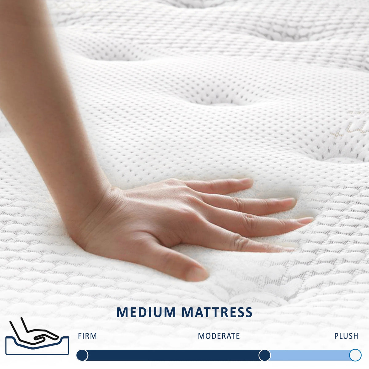 12 Inch Twin Gel Memory Foam Mattress M599