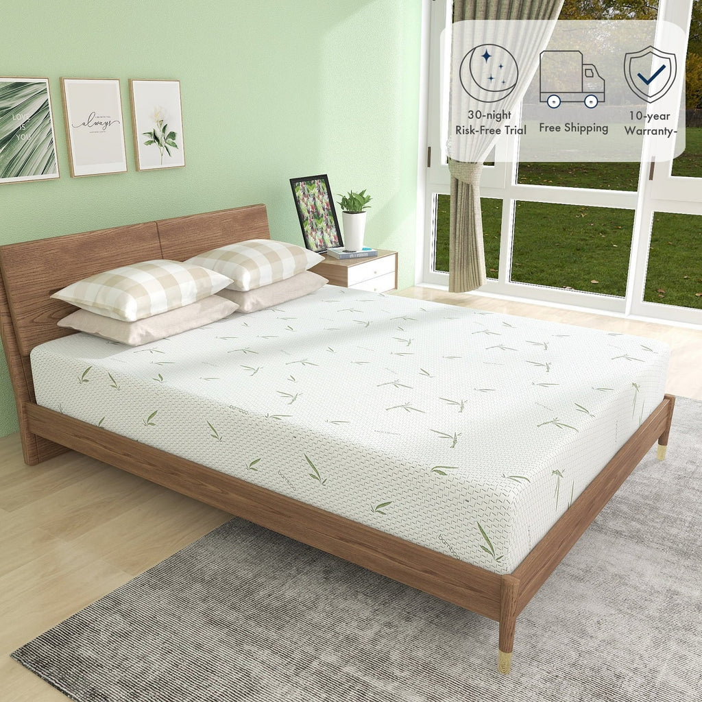 Queen 10 inch Memory Foam Mattress A236568