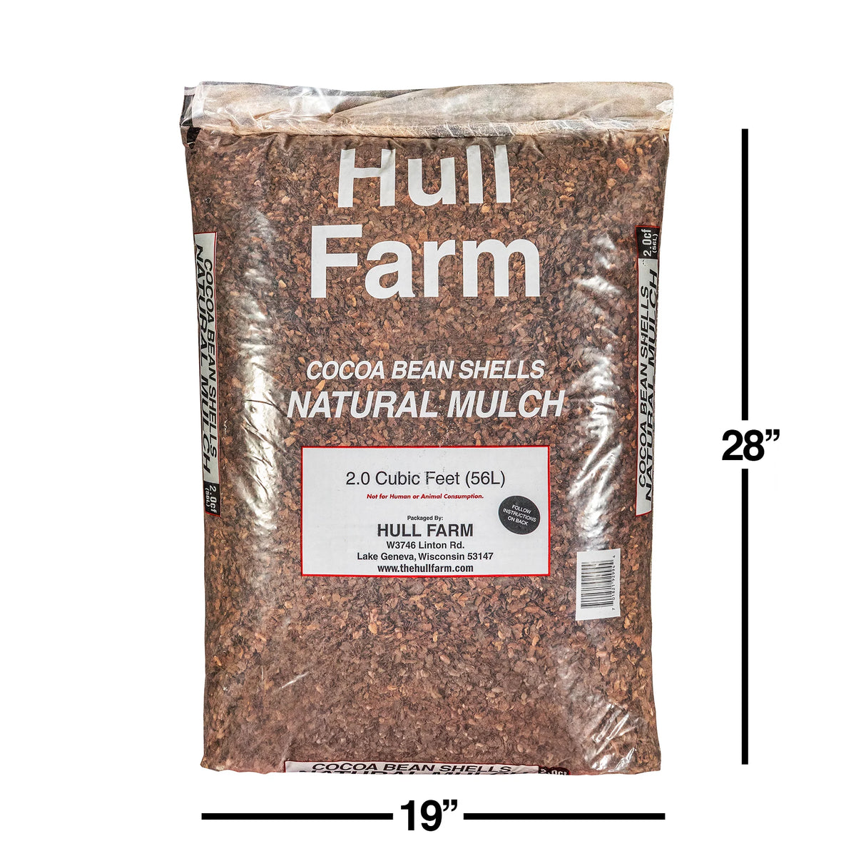 Cocoa Bean Hull Mulch, 2 Cu. Ft. L411