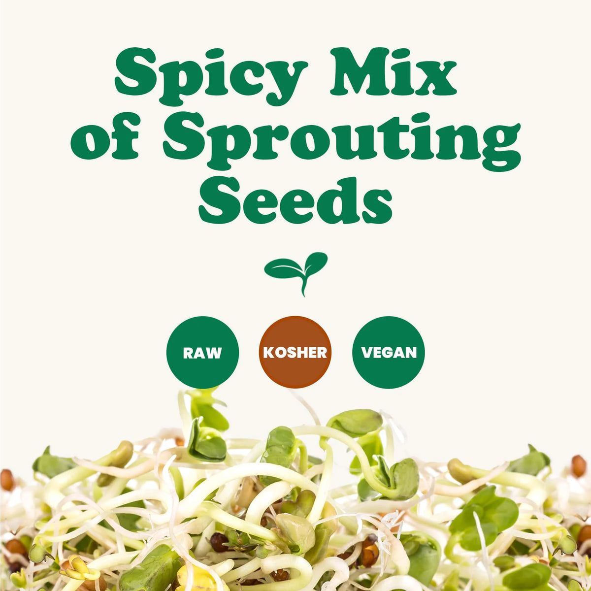 Sprouting Seeds 1 Pound V1278