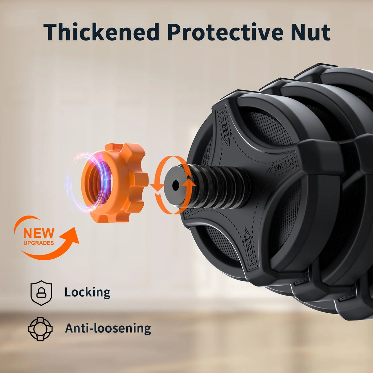 Adjustable Weight Dumbbell Set with Connector J97959