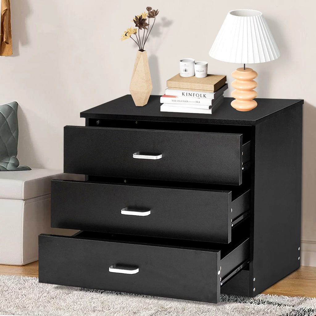 Black 4 Drawer Dresser J997843