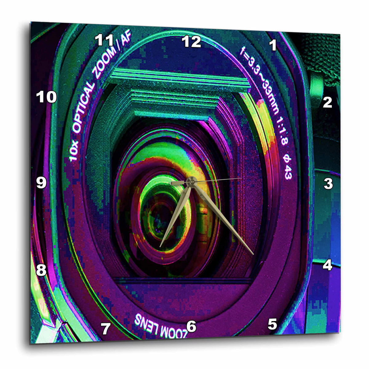 Wall Clock 13 by 13-inch G96153