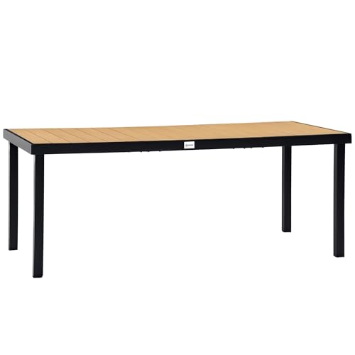 75" x 35" Aluminum Outdoor Dining Table for 8 I511423