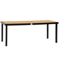 75" x 35" Aluminum Outdoor Dining Table for 8 I511423