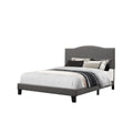 Upholstered Hardwood Queen Bed C6210